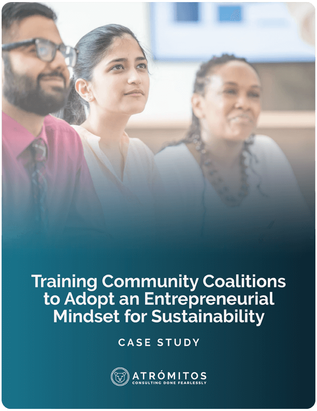 Training Community Coalitions to Adopt an Entrepreneurial Mindset for Sustainability